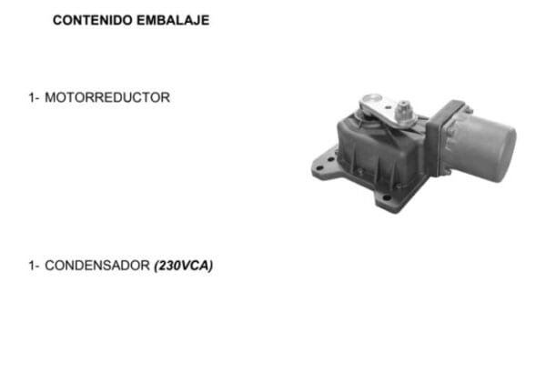 Motor puerta batiente abatible soterrado UNDER V - Imagen 2