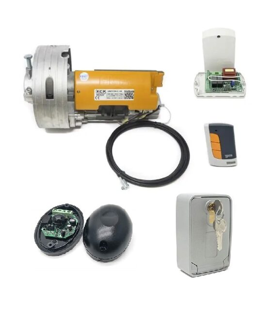 Kit motor puerta enrollable ACM Titan 170k con electrofreno