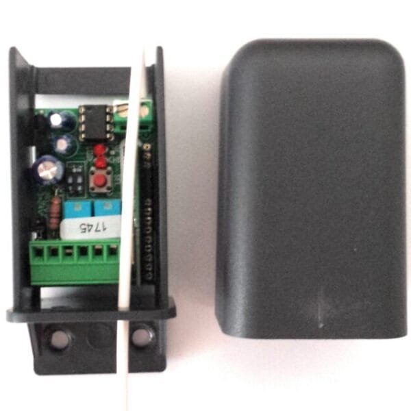 receptor 2 canales Motorline MR5 para mandos de garaje, Radio receptor universal para mandos de garaje 433,92Mhz 3 3