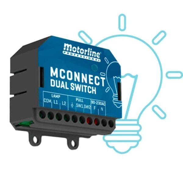 Modulo WiFi MCONNECT DUAL SWICH para control de luces