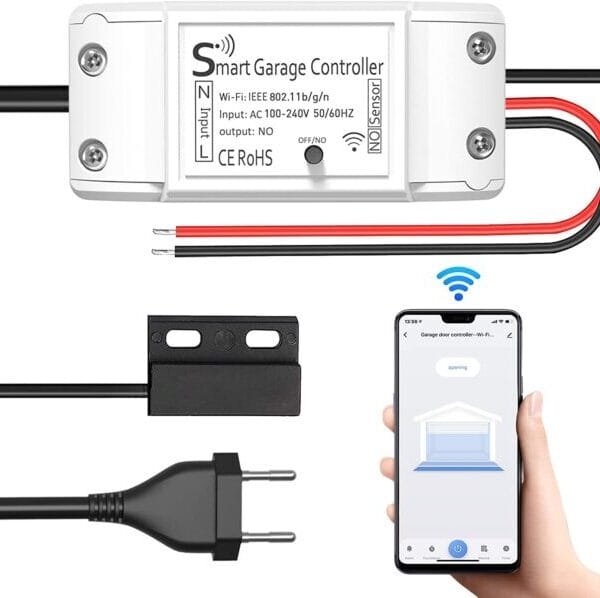 Módulo abrepuertas WIFI compatible con Alexa / Google